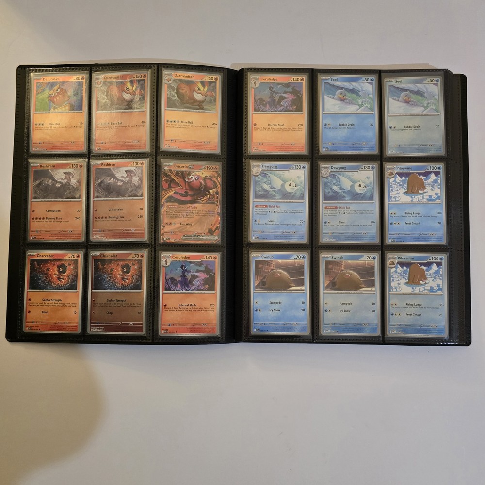 Phantasmal Flames 100% Complete Master Base Set w/ Binder to complete