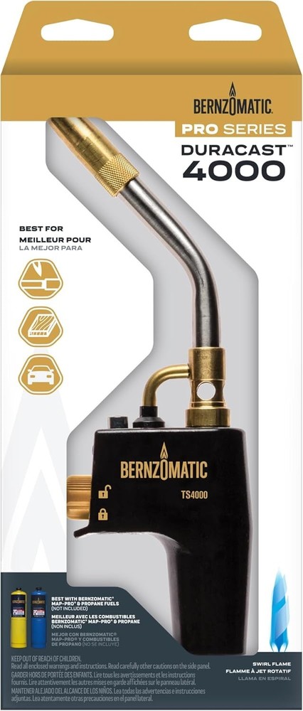 Bernzomatic TS4000 Trigger Start Torch 361524 (TS4000 Torch) Propane Torches