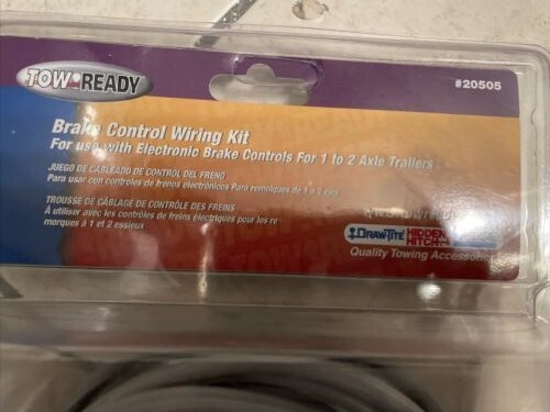 Tow Ready: Brake Control Wiring Kit #20505