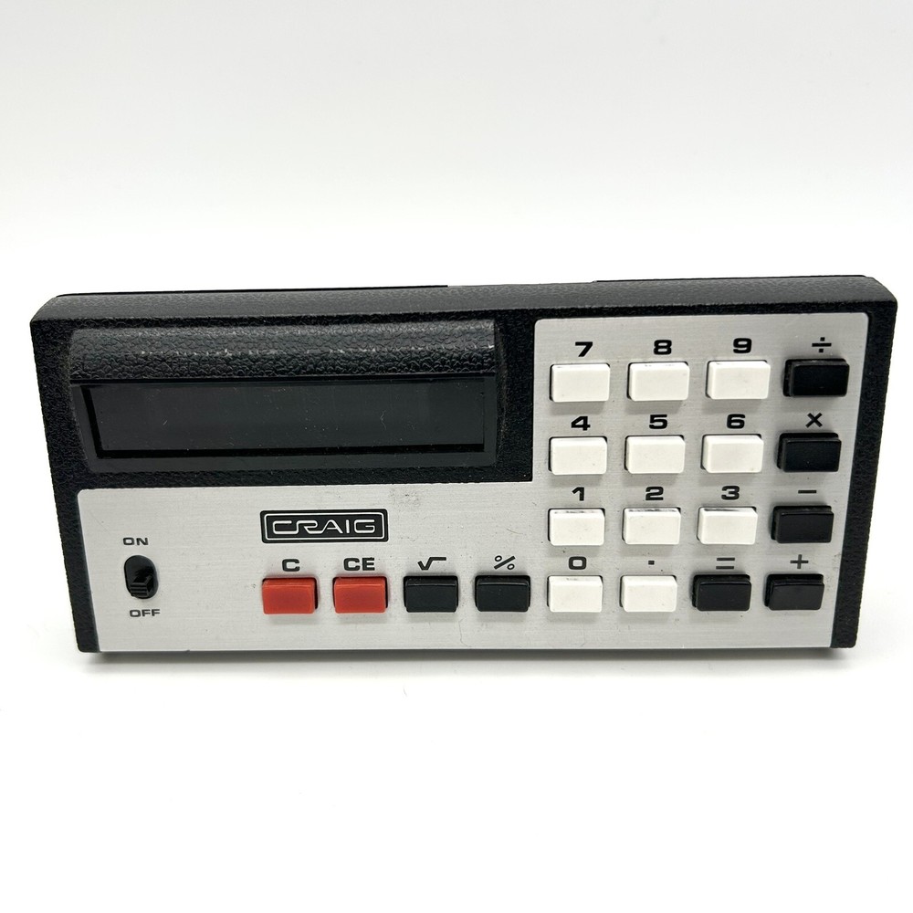 Craig Calculator 4517 AA Battery Powered WORKS