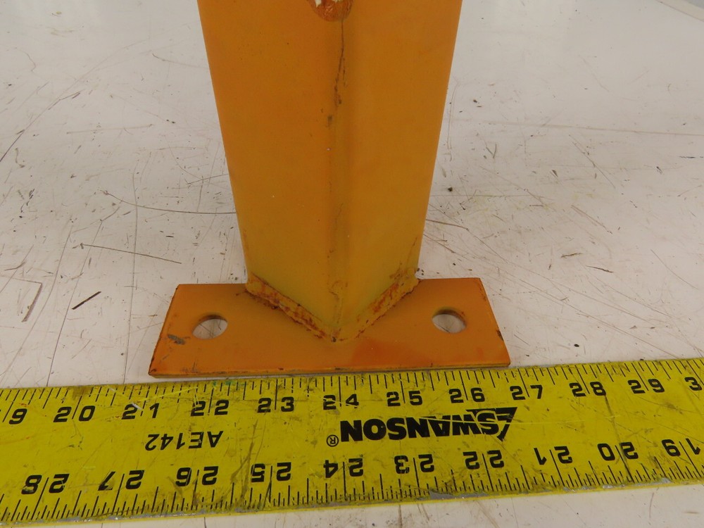 3" x 20" Floor Mount Pallet Rack Conveyor Leg Corner Guard Shield