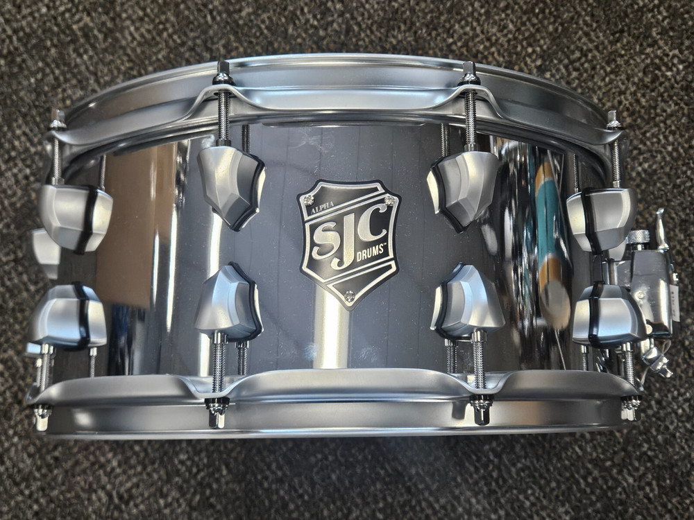 SJC Alpha Steel Snare Drum 6.5 x14