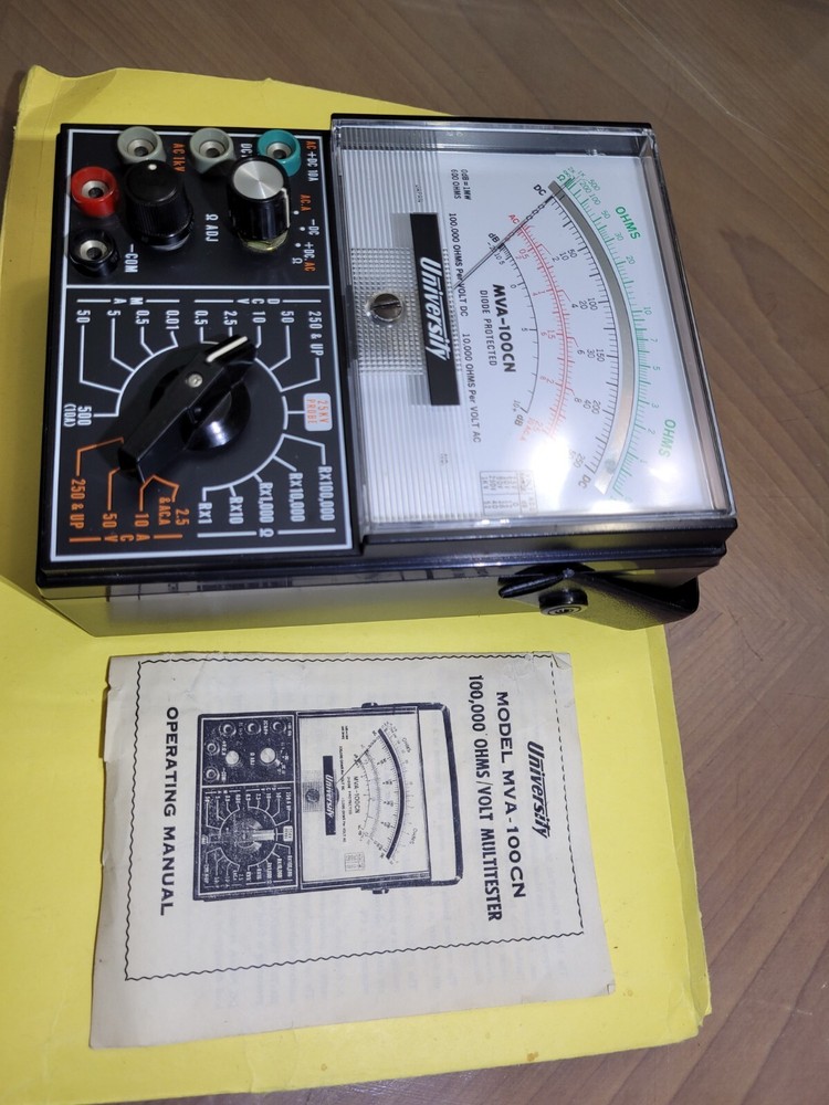 University MVA-100CN Meter