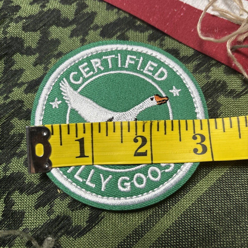 Silly Goose… Morale Patch ~3” Round Hook & loop Tactical Gear Patch