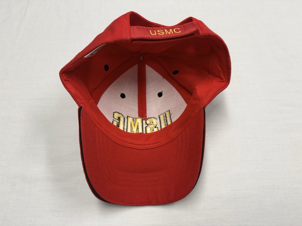 United States Marine Corps USMC Red Adjustable Size Hat
