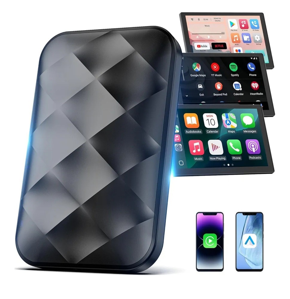 Magic Box 2.0 Wireless CarPlay Adapter for Apple CarPlay, Android Auto FREE SHIP