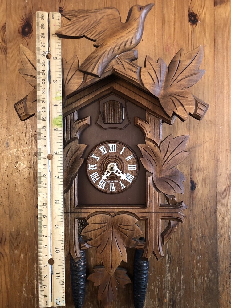 Hubert Herr-Black Forest Cuckoo Clock-Movement Rebuilt-Excellent