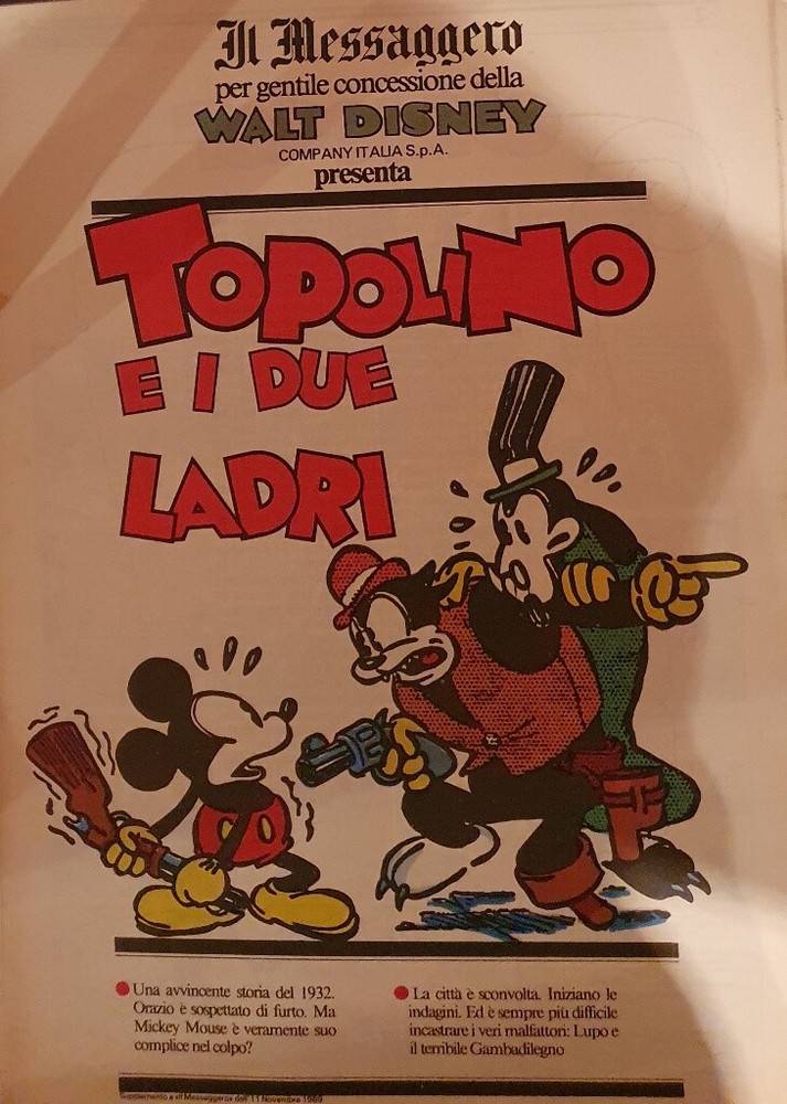MESSENGER MOUSE AND THE TWO THIEVES