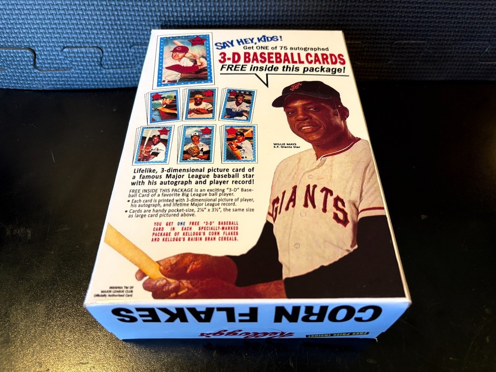 1971 Kellogg's Corn Flakes - Empty custom design display box