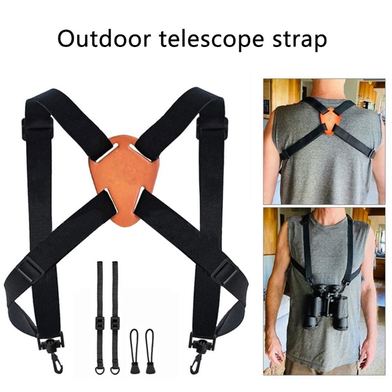 Ergonomic Binocular Support Strap Decompression Strap for Nature Enthusiasts