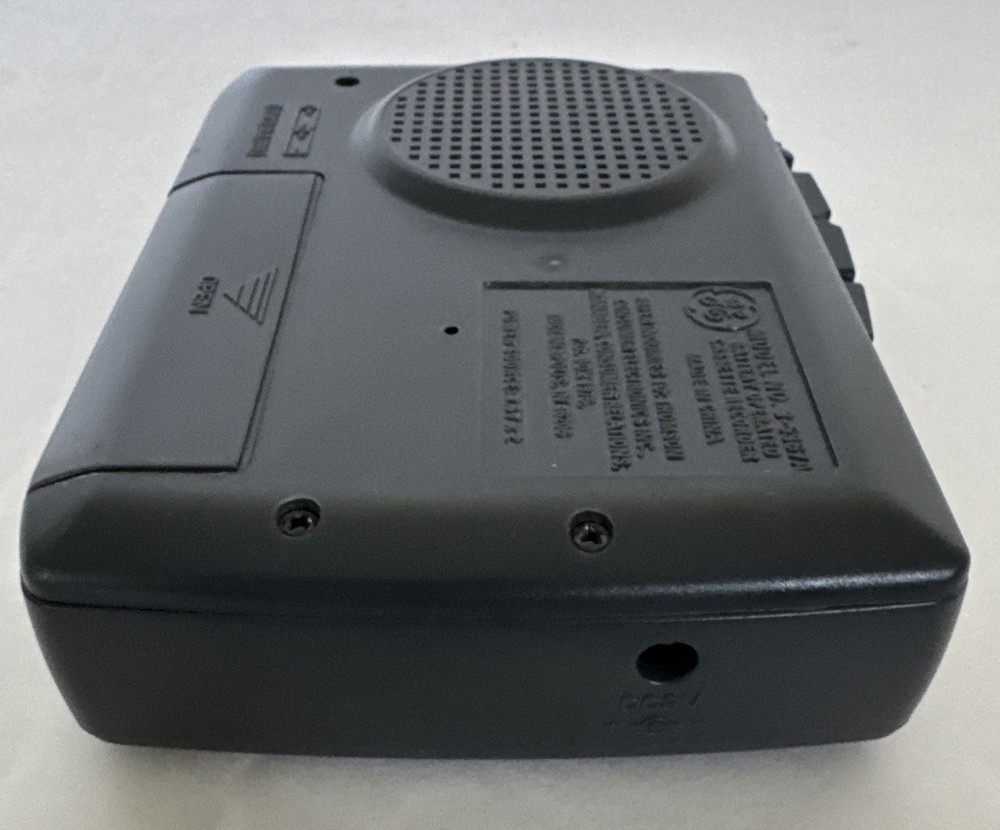 GE Cassette Player Recorder GE 3-5367A AVR Variable Speed Tested Working V2