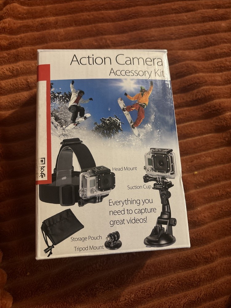 Sunpak-PlatinumPlus Action Camera Accessory Mount Kit/ Black/ Action