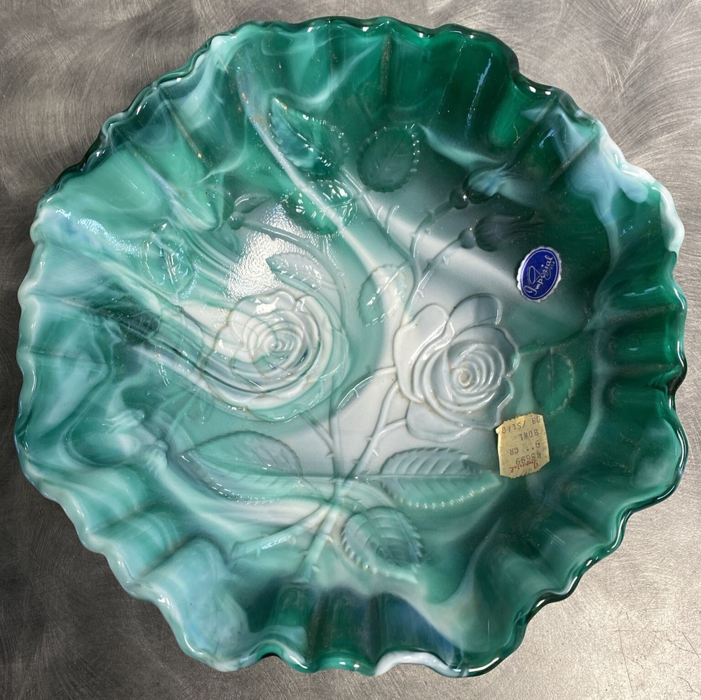 Handcrafted Imperial USA Decorative Bowl