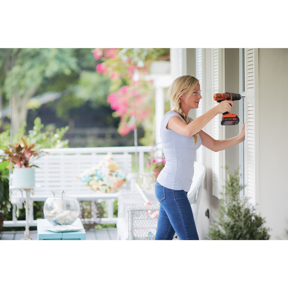 BLACK+DECKER 20V MAX* Power Tool Combo Kit, 4-Tool -BD4KITCDCRL