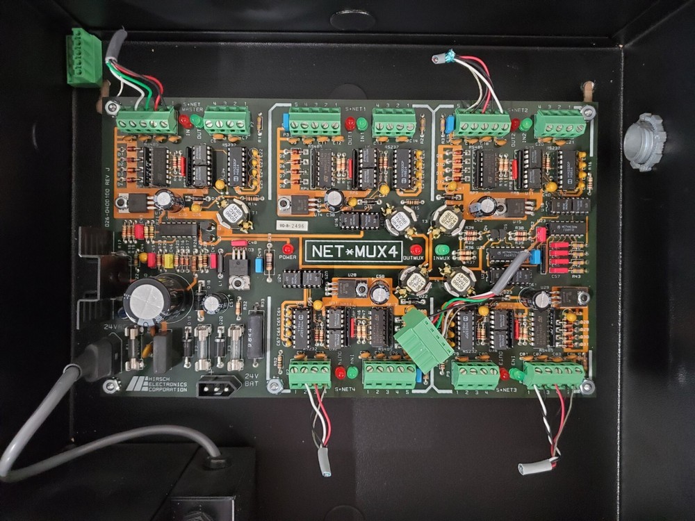 New NET MUX4 Hirsch Electronics Network Multiplexor