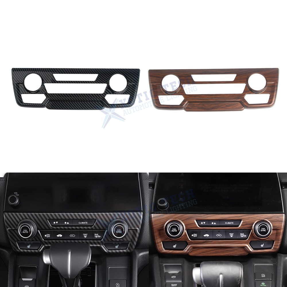 Console Climate Control CD Frame Panel Decor Accessories For Honda CRV 2017-22