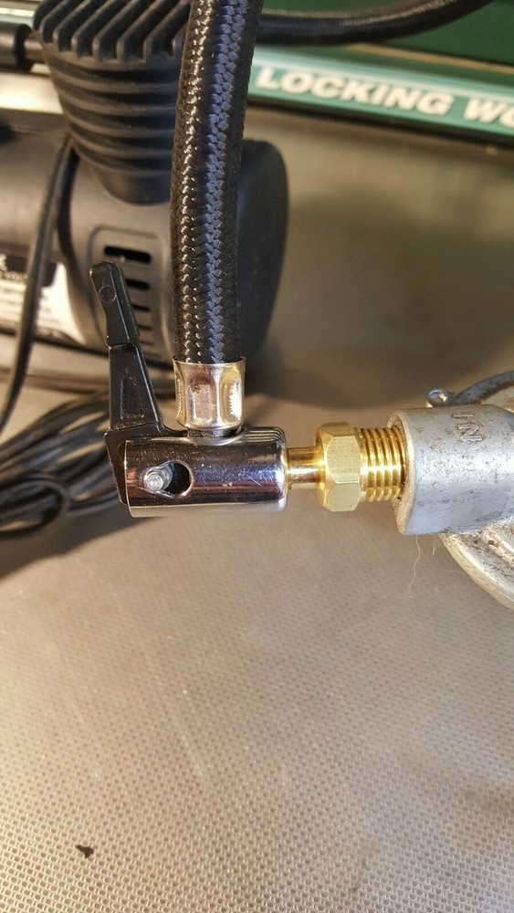 EVAP Smoke Machine Diagnostic Emissions Leak Detection Tester Compressor Adapter