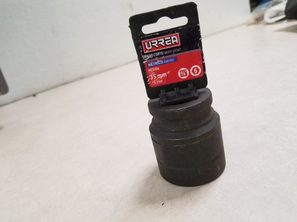 URREA 7535M IMPACT SOCKET 3/4 6PT 35MM