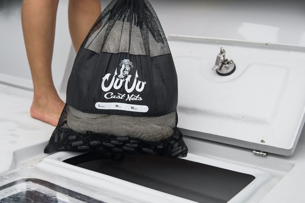 Cast Net Storage Bag - Fits All Sizes - Better than Bucket!