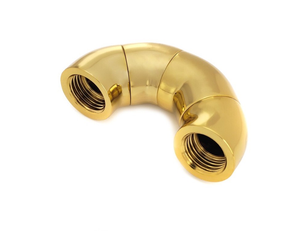 Bitspower True Brass Triple Rotary Snake-Style Dual IG1/4" Extender