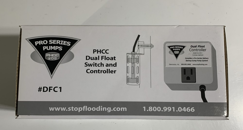 Pro Series Pumps PHCC Dual Dual Float Automatic Float Switch & Controller #DFC1