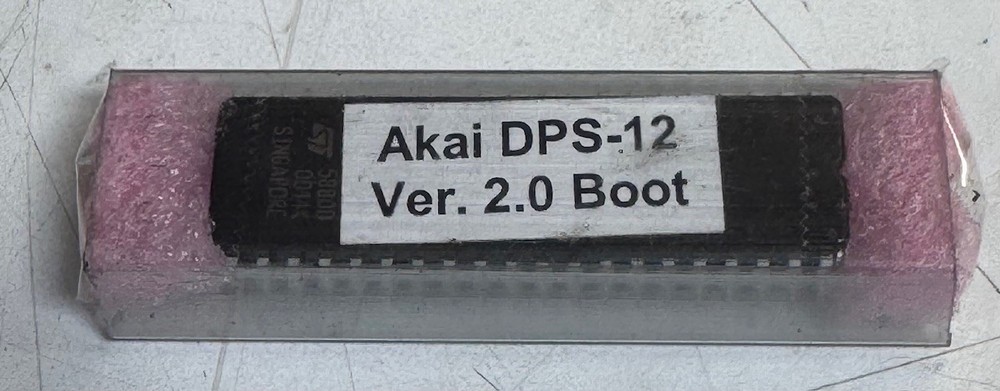 AKAI PROFESSIONAL DPS12 DPS-12 Version 2.0 Boot EP-Rom Operating System