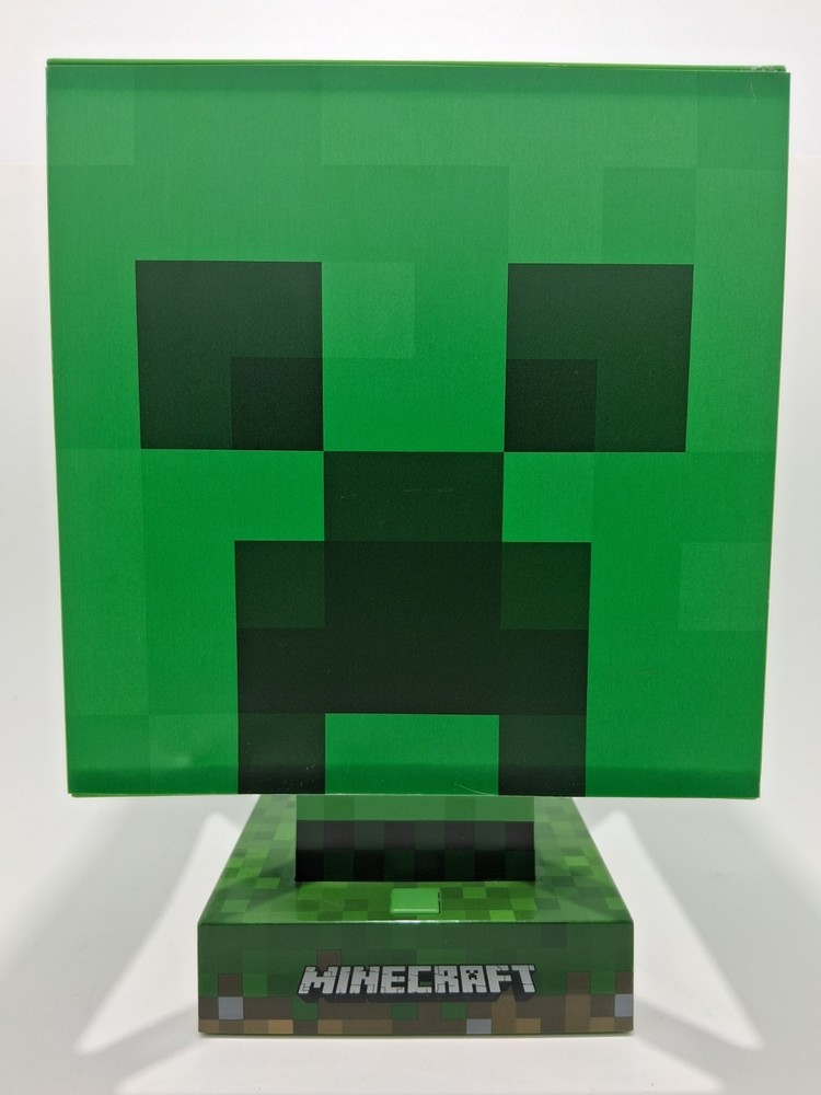 Minecraft Creeper LED Lamp (Includes LED Light Bulb) Works