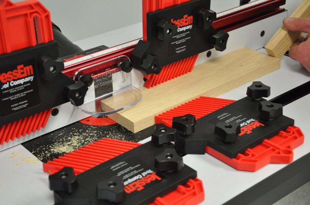 JessEm 04016 Paralign Double Feather Board – Dual Featherboard System for Tab...