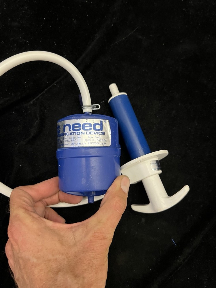 First Need Portable Water Purifier Microfilter Filter Pump Purification System