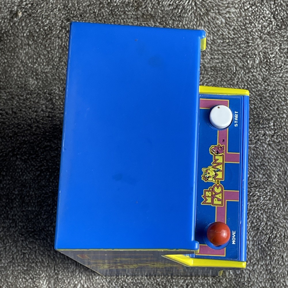 Ms. Pac-Man Arcade Mini Handheld Tabletop Game #09615 2018 Electronic -TESTED