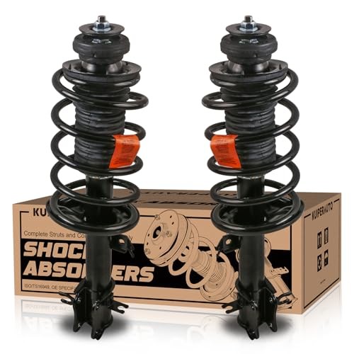 Front Complete Struts shocks Absorbers Assembly w/Coil Spring 2x Front Struts