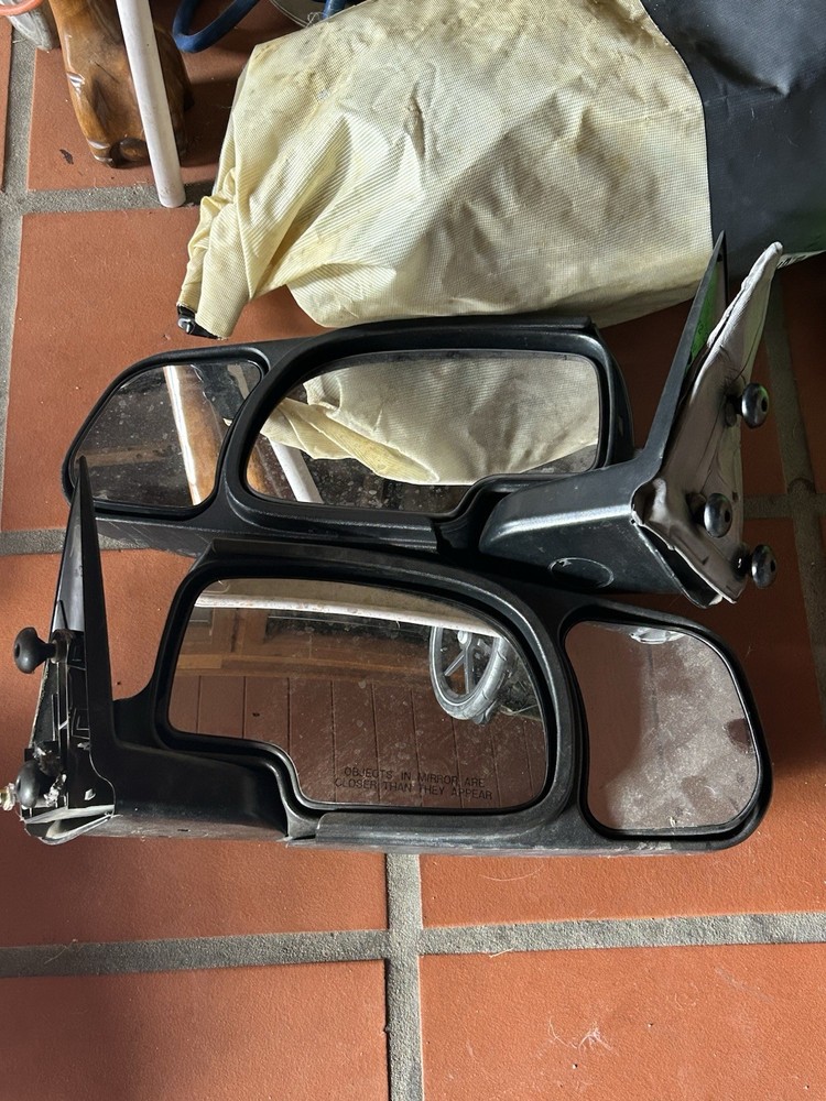 2003 Chevy 2500hd Mirrors + Towing Extensions Fits Silverado