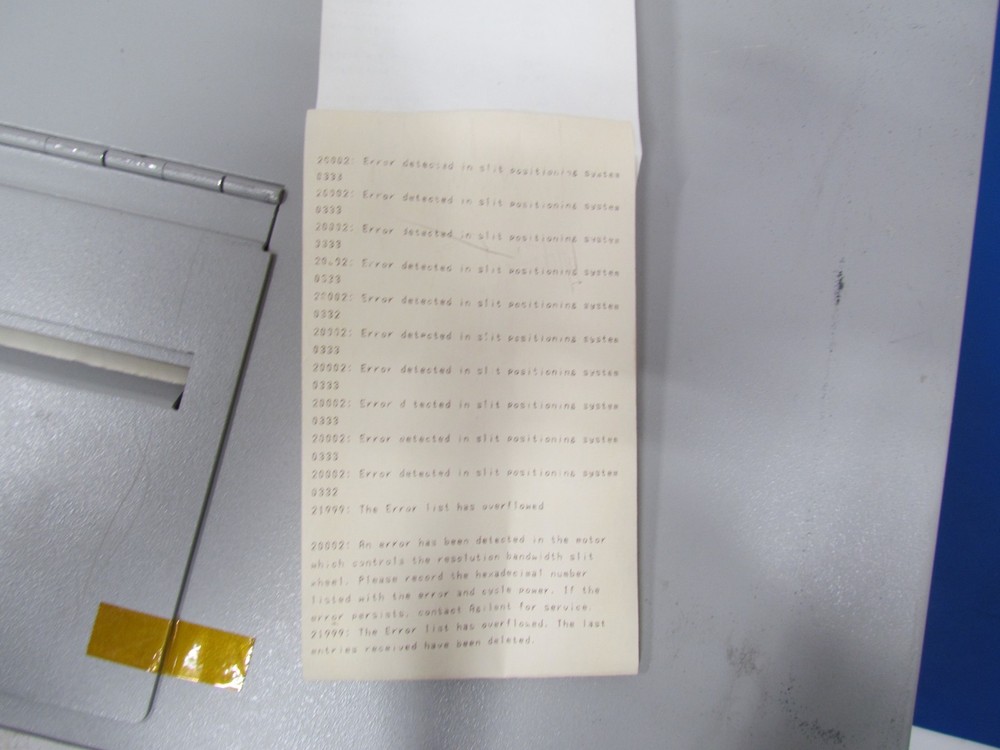 HP 86142A Optical Spectrum Analyzer