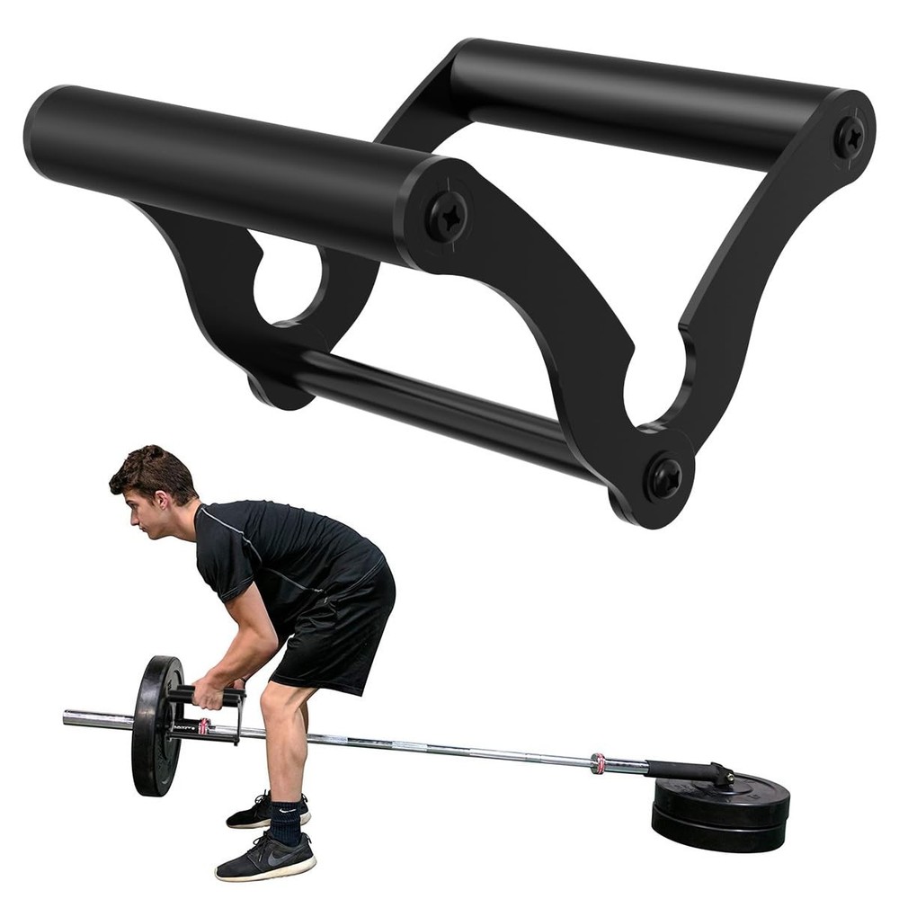 AimiDream V Bar Landmine Handle Attachment for Barbell Bar, Solid Multi-Grip ...