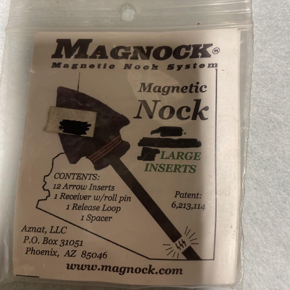 Magnock Magnetic Nock Starter Set With Large Inserts