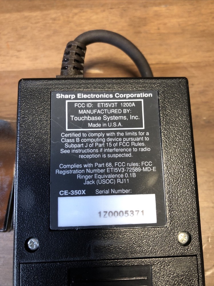 Sharp Organizer Modem CE-350X