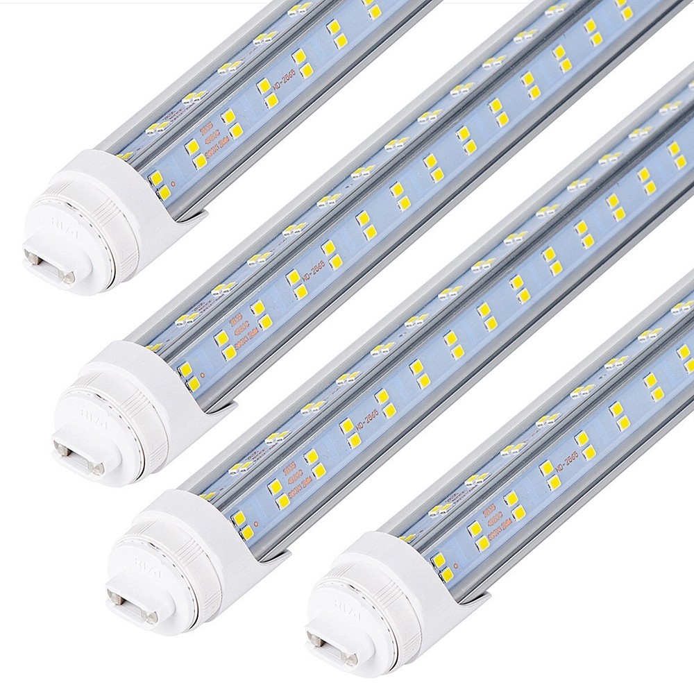 10Pack HO R17d T8 8FT LED Shop Lights 150W 18800LM 8' LED Tube Light Bulbs 5000K