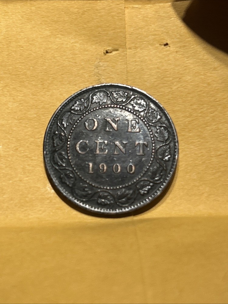 Canada 1900 Large Cent AU