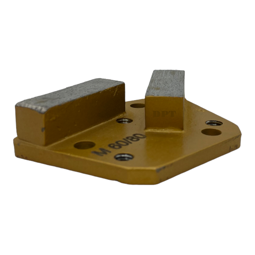 18 Pack Bolt on Diamond Grinder Tooling For Concrete Floor Grinders Medium Bond