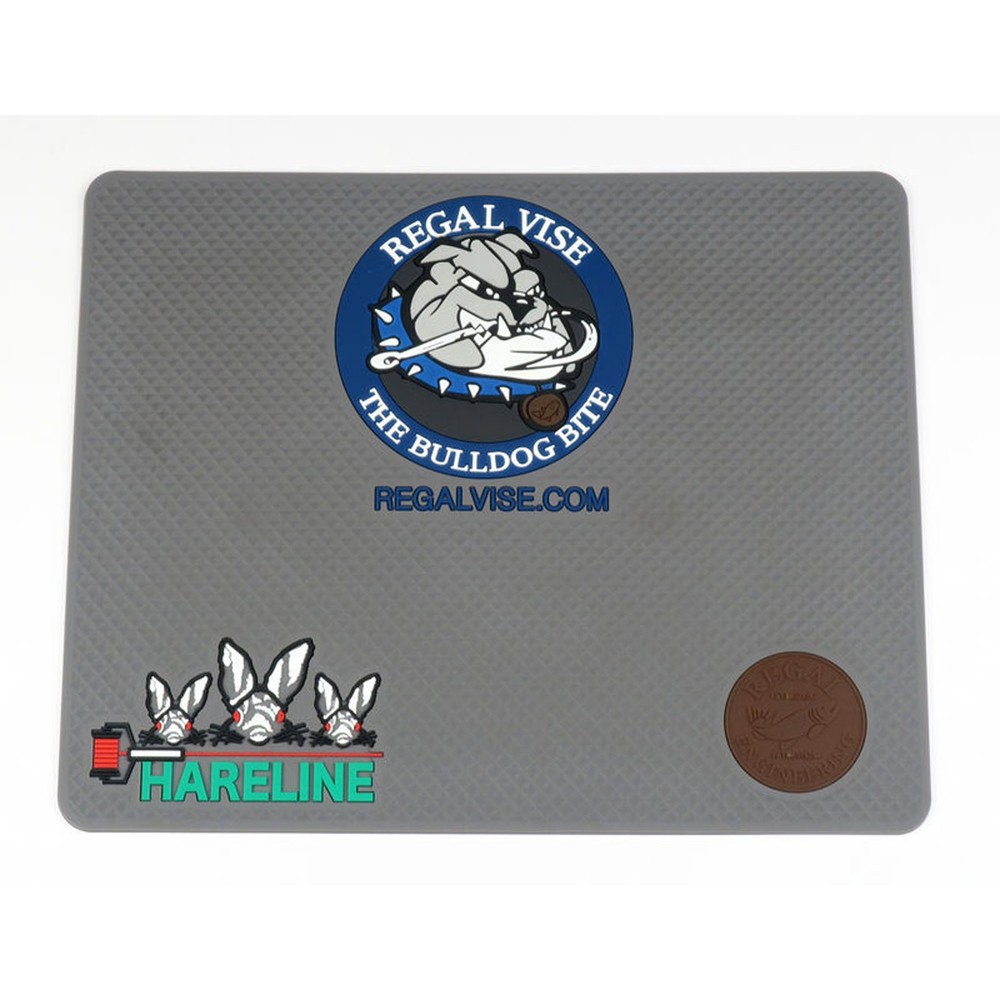 Hareline Tying Pad Regal Logo