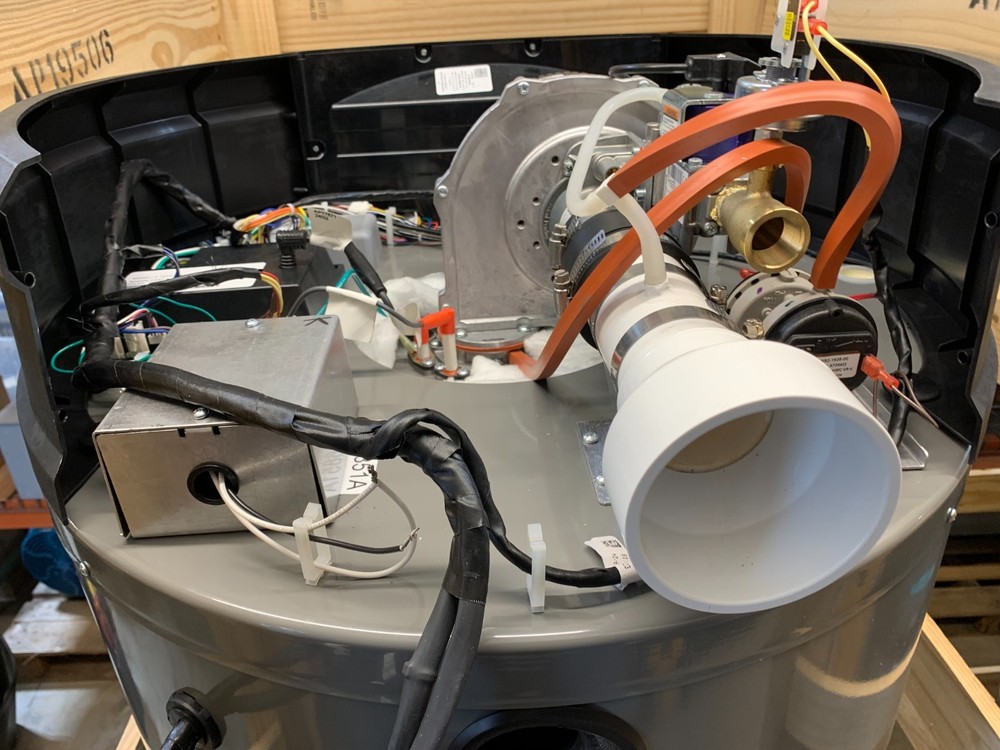 Rheem GHE100SS-250A Commercial Low NOx Gas Water Heater 100-Gal 120V 250,000BtuH