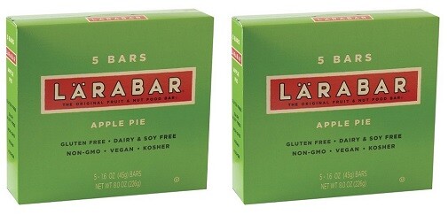 Larabar Apple Pie Fruit & Nut Food Bar 2 Box Pack