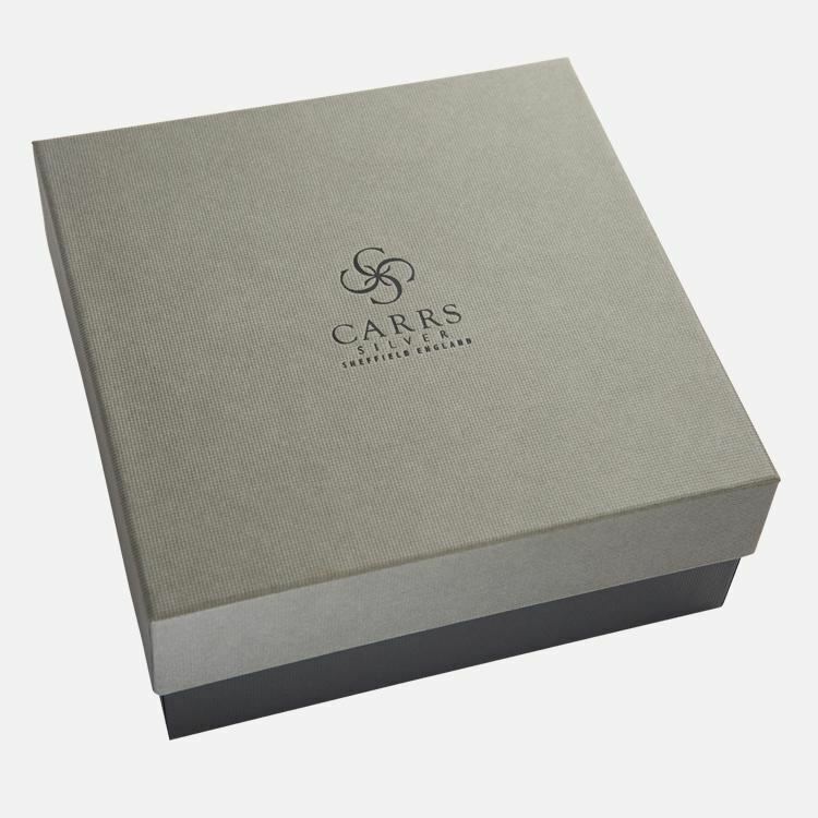 CARRS - Straight Bottle Coaster Sterling Silver - 9cm (3½") Diameter