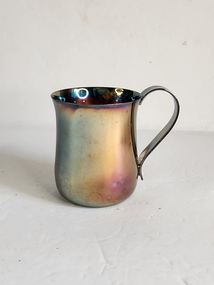 Wallace Silverplate Cup w/ sticker
