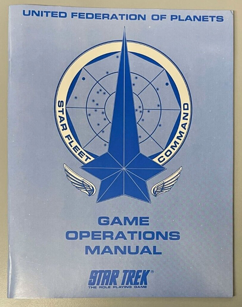 Star Trek Role Playing Game Second Edition #2004 Basic Game FASA 1983