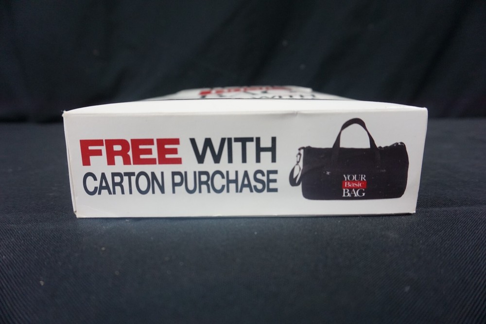 VTG 1995 Your Basic Bag Promo Basic Cigarettes Duffel Bag New
