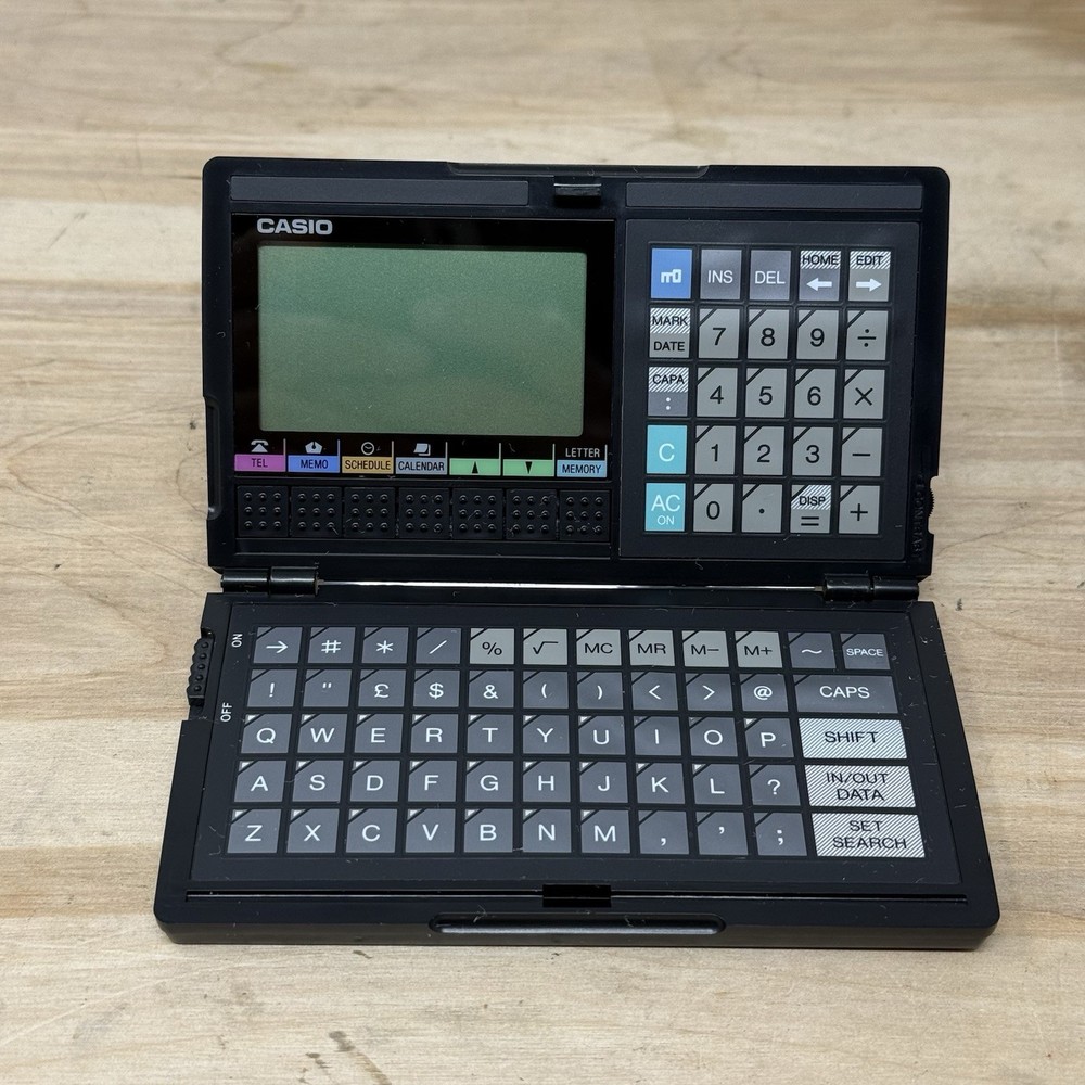 Vintage Casio SF-4000 Digital Diary Personal Assistant Calculator Untested