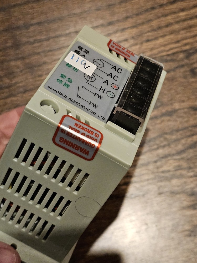 SAMGOLD Speed Control DC-51 90V Untested