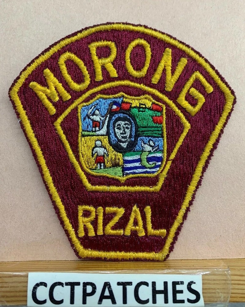PHILIPPINE MORONG RIZAL NATIONAL POLICE SHOULDER PATCH