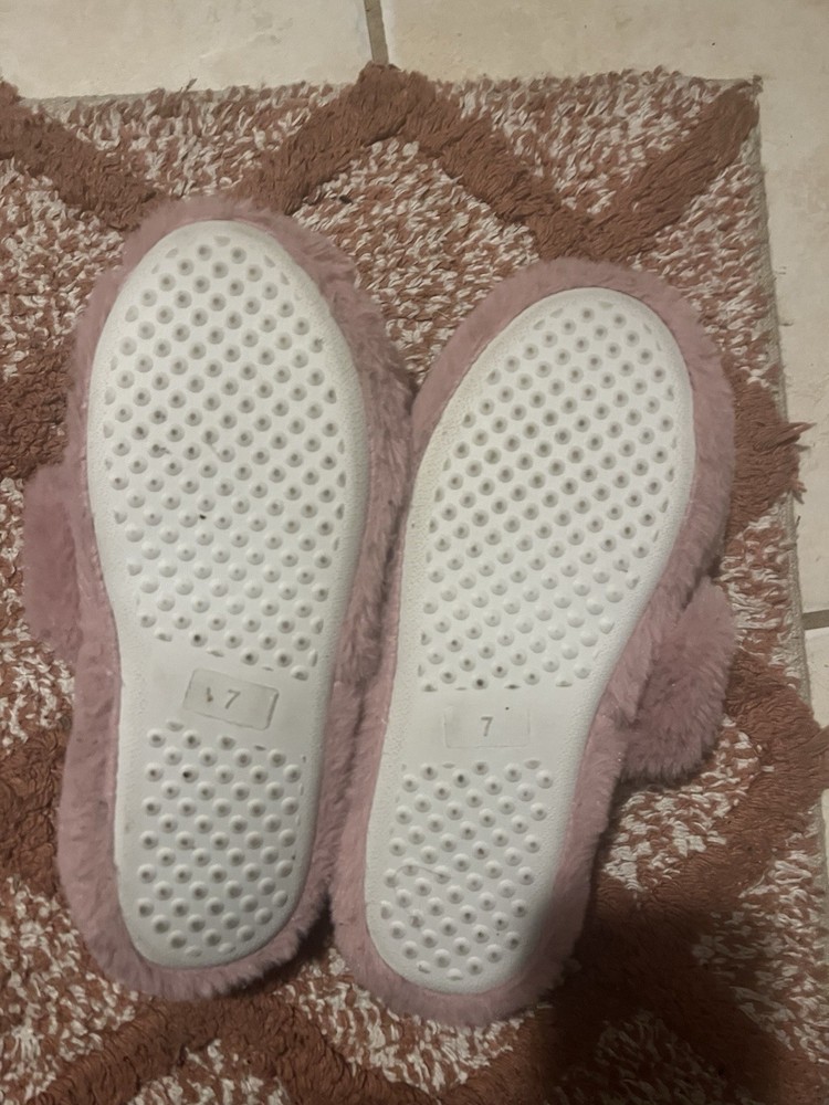 Pink slippers